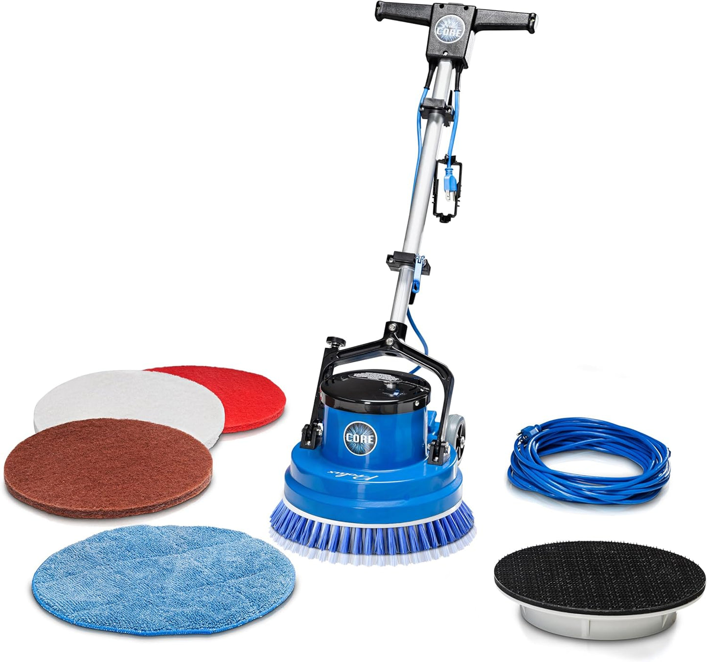 Prolux Core Heavy Duty 15 inch Floor Buffer Scrubber and Polisher Cleaning Machine - All floor