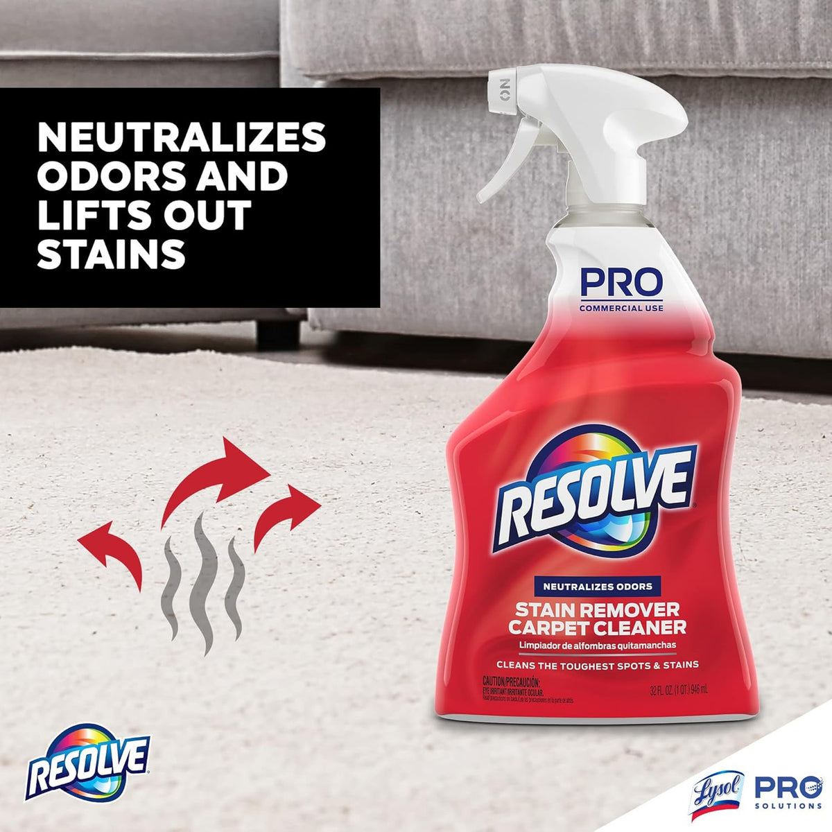 Resolve Professional Strength Spot and Stain Carpet Cleaner, Carpet Cleaner, Carpet Cleaner