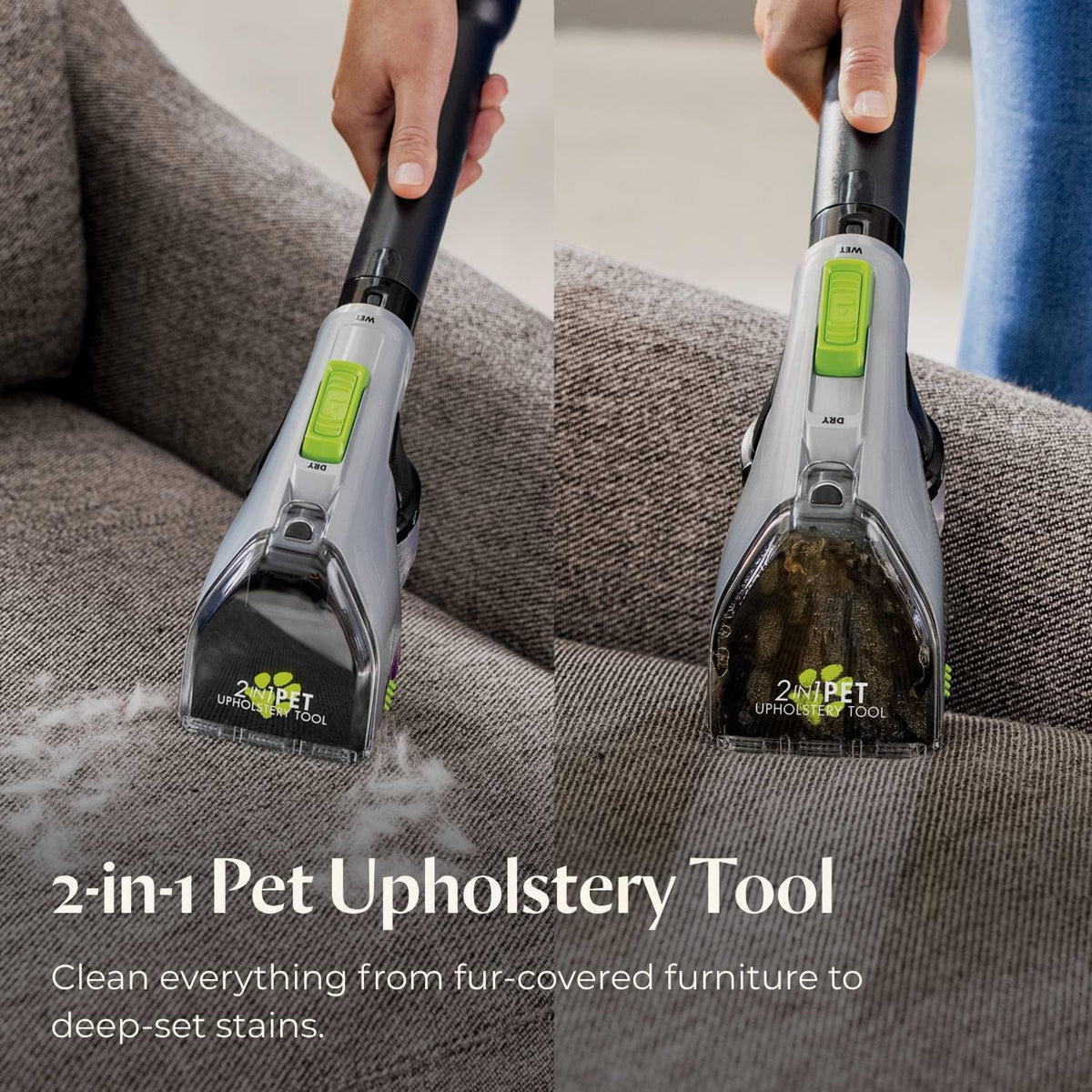 BISSELL ProHeat 2X Revolution Pet Pro Plus, 3588F, Upright Deep Cleaner, 30-minute Dry Time, Dual