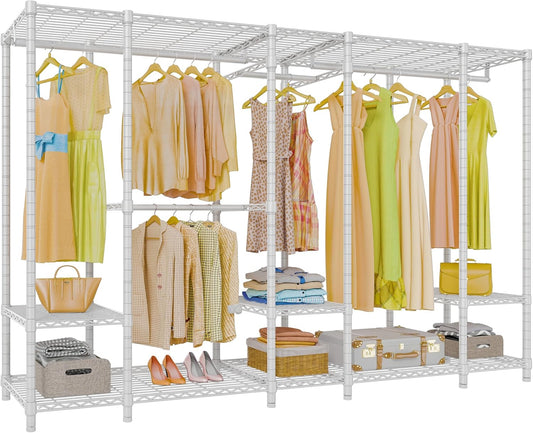 VIPEK V50 Extra Large Portable Closet Rack Bedroom Armoire Freestanding Wardrobe Closet, Heavy Duty