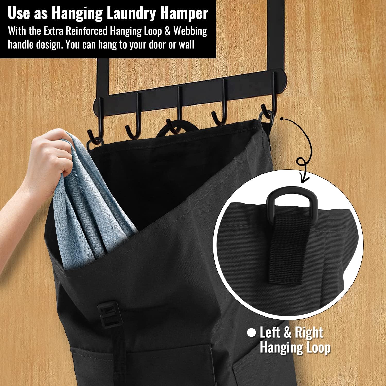 Laundry Bag Backpack, 125L, Extra Large with Shoulder Straps, Adjustable & Extendable Design