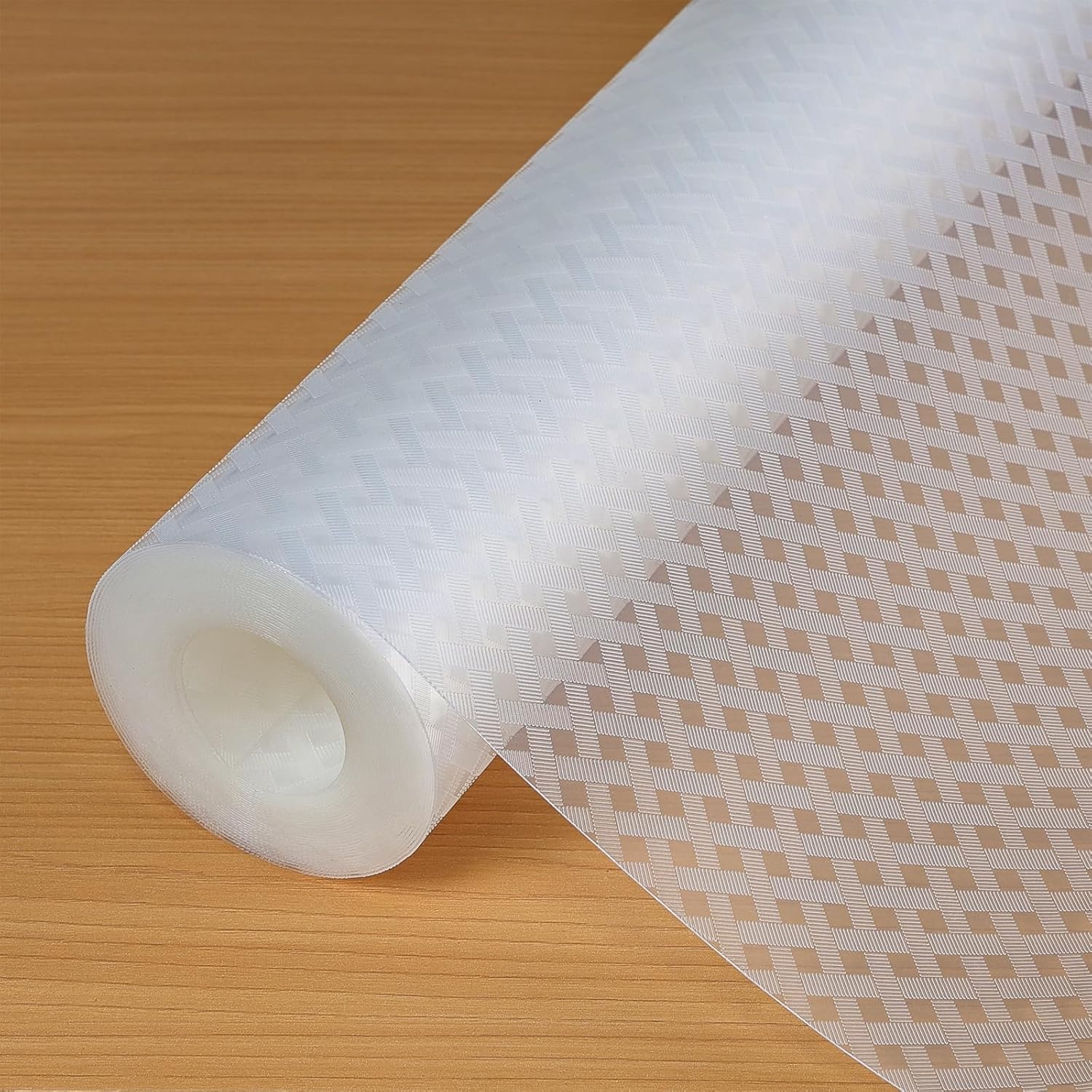 Shelf Liners 12 in x 20 ft EVA Drawer Mats, Non-Adhesive Cupboard Protector, Kitchen Cabinet Lining