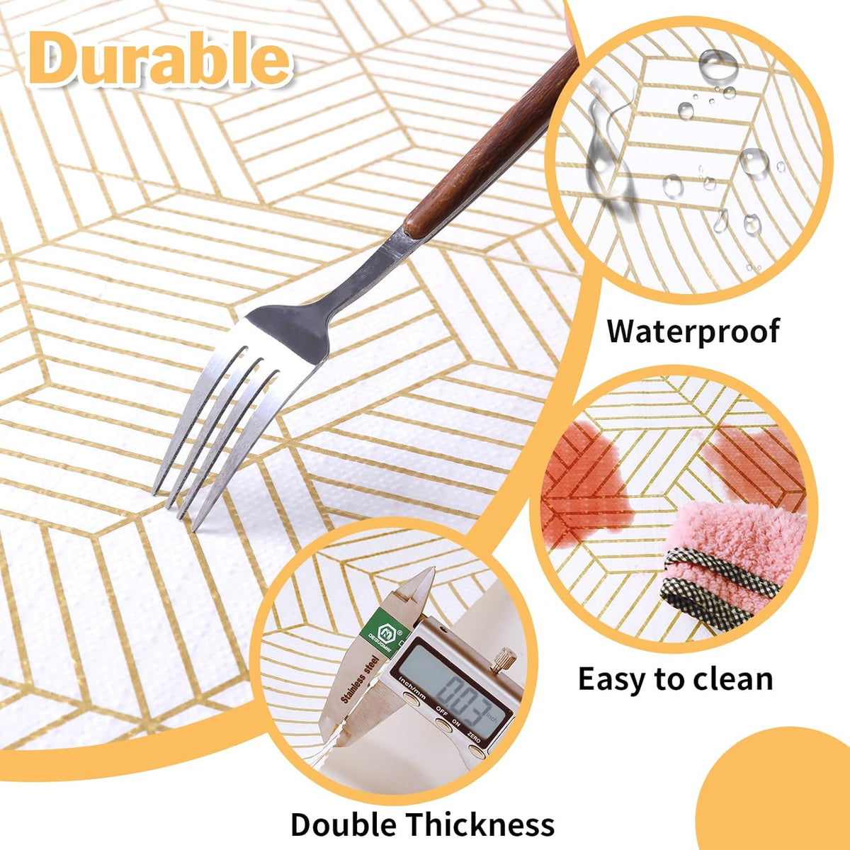 Shelf Liners for Kitchen Cabinets Non Adhesive Shelf Liner Paper Non-Slip Thickened Drawer Liner