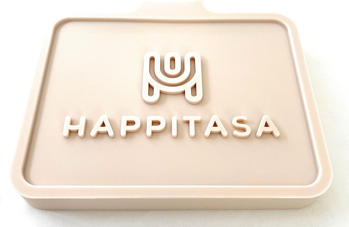 Happitasa Silicone Soap Dish Tray and Sponge Holder with Drain Chute, Pack of 2 | Bathroom and