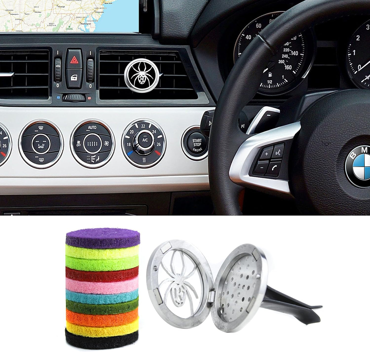 Car Diffuser Vent Clip 30mm Aromatherapy Essential Oil Automotive Diffuser Air Fresheners Vent