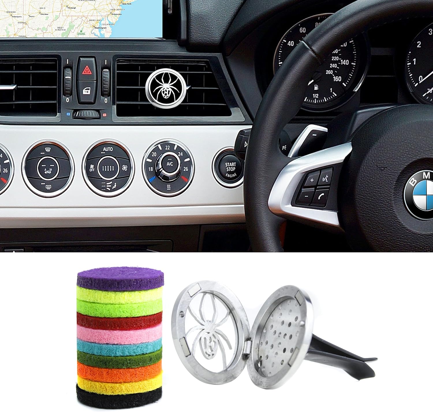 Car Diffuser Vent Clip 30mm Aromatherapy Essential Oil Automotive Diffuser Air Fresheners Vent