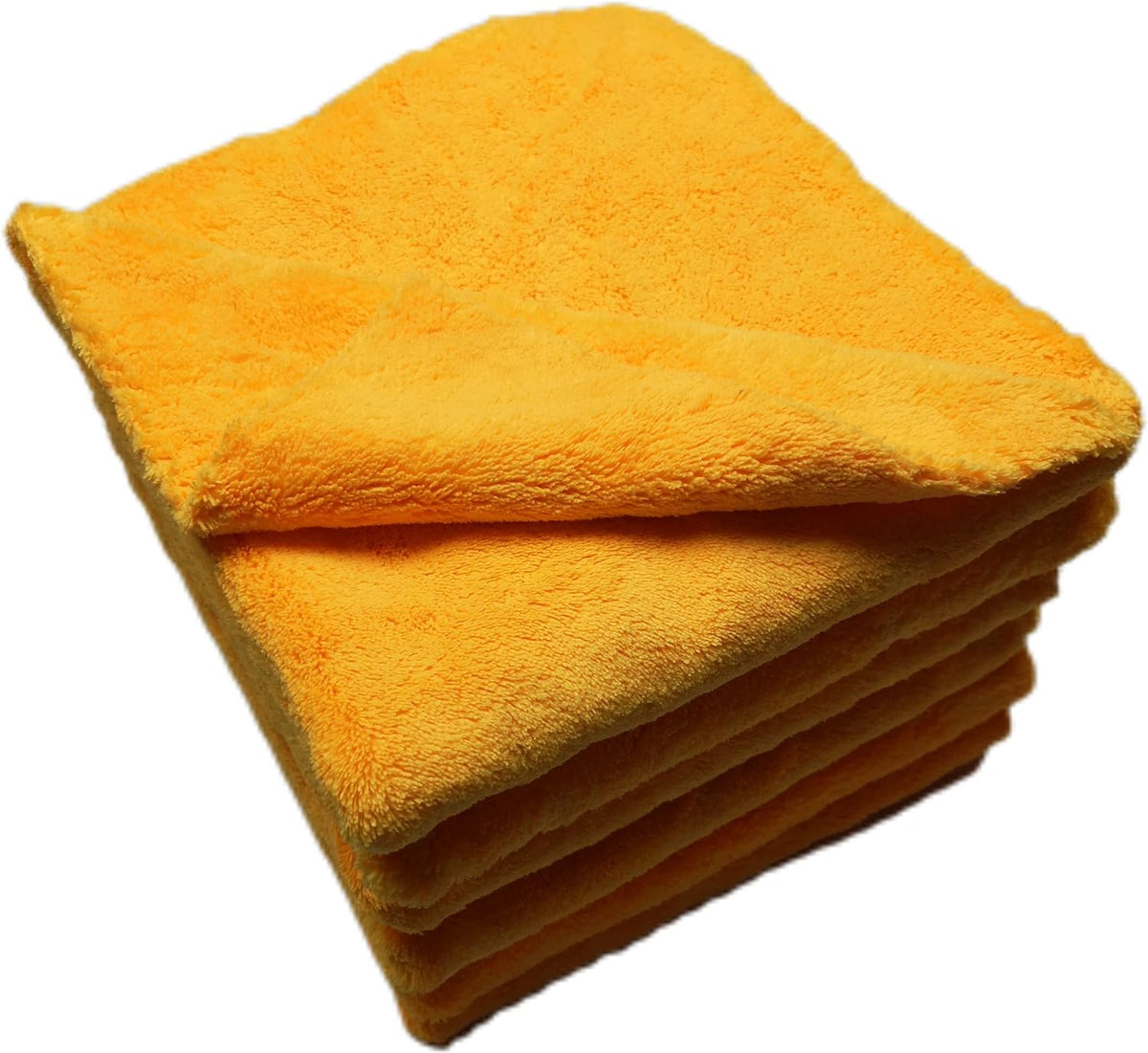 Plush Edgeless Microfiber Towel for Car, Soft Drying Wash Detailing Buffing Polishing Towel, 530