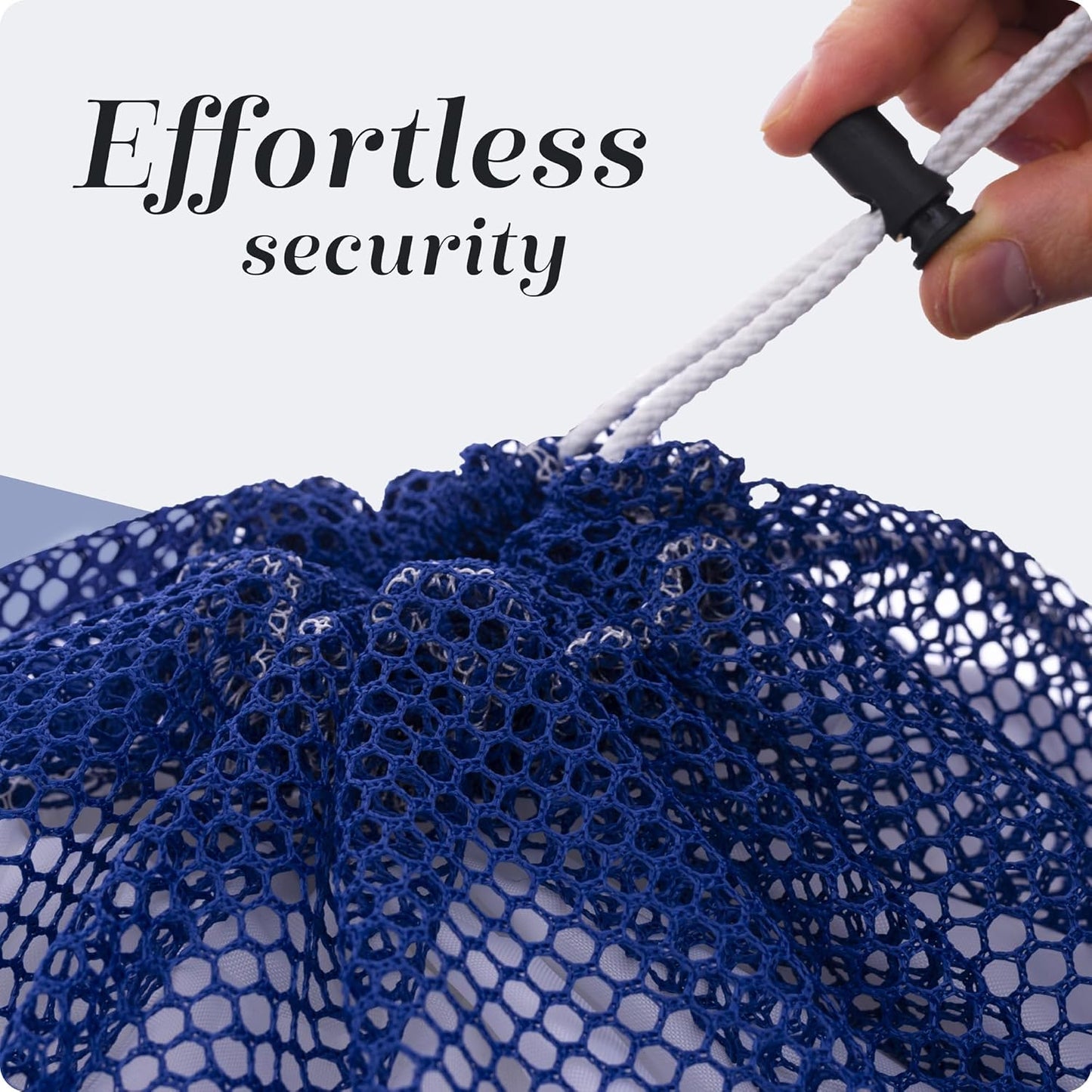 Handy Laundry Mesh XL Laundry Bag - Durable, Machine Washable with Secure Drawstring Closure