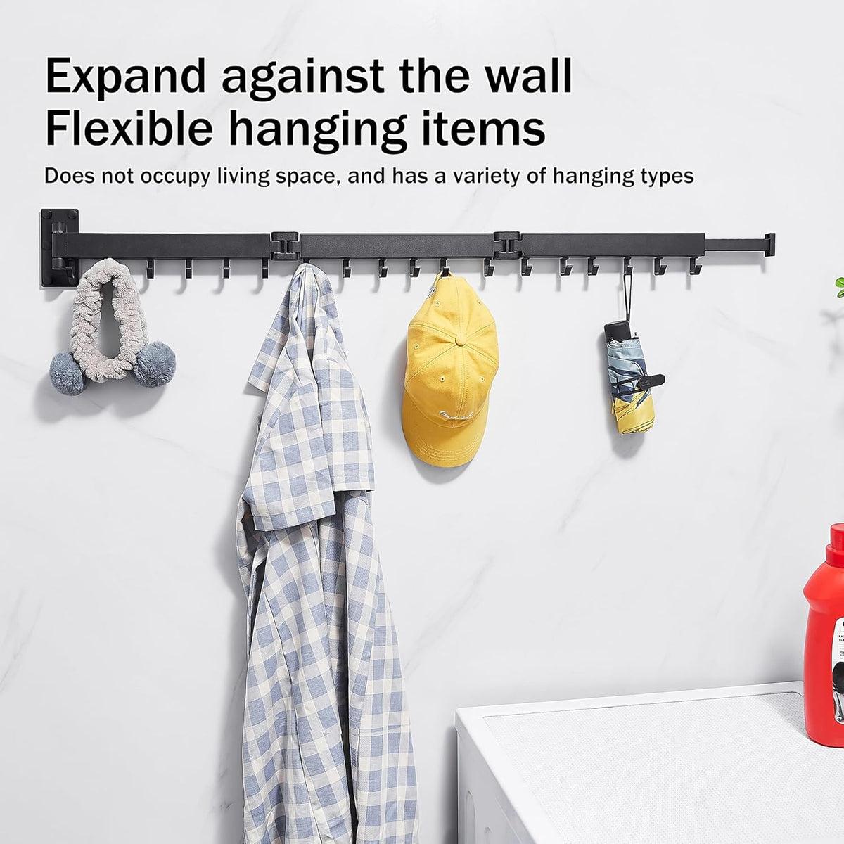 Clothes Drying Rack,Drying Rack Clothing,Luandry Drying Rack,Clothes Hanger Rack,Wall Mounted