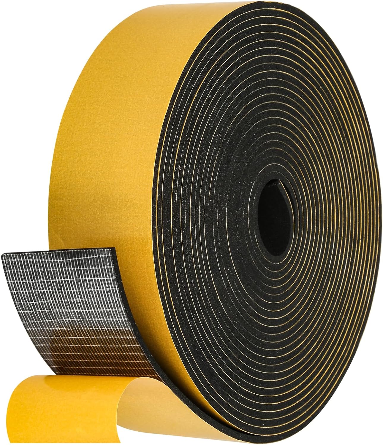 26Feet Weather Stripping Seal (2 Inch X 1/8 Inch) for Door Window, High Density Foam Tape