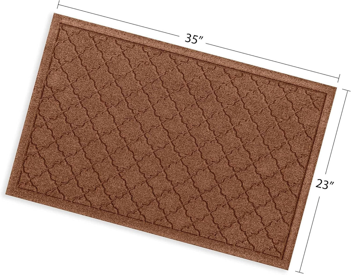 WaterHog Heavy Duty Doorway Mat, 2' x 3', Made in USA, Durable & Skid-Resistant Entryway Mat