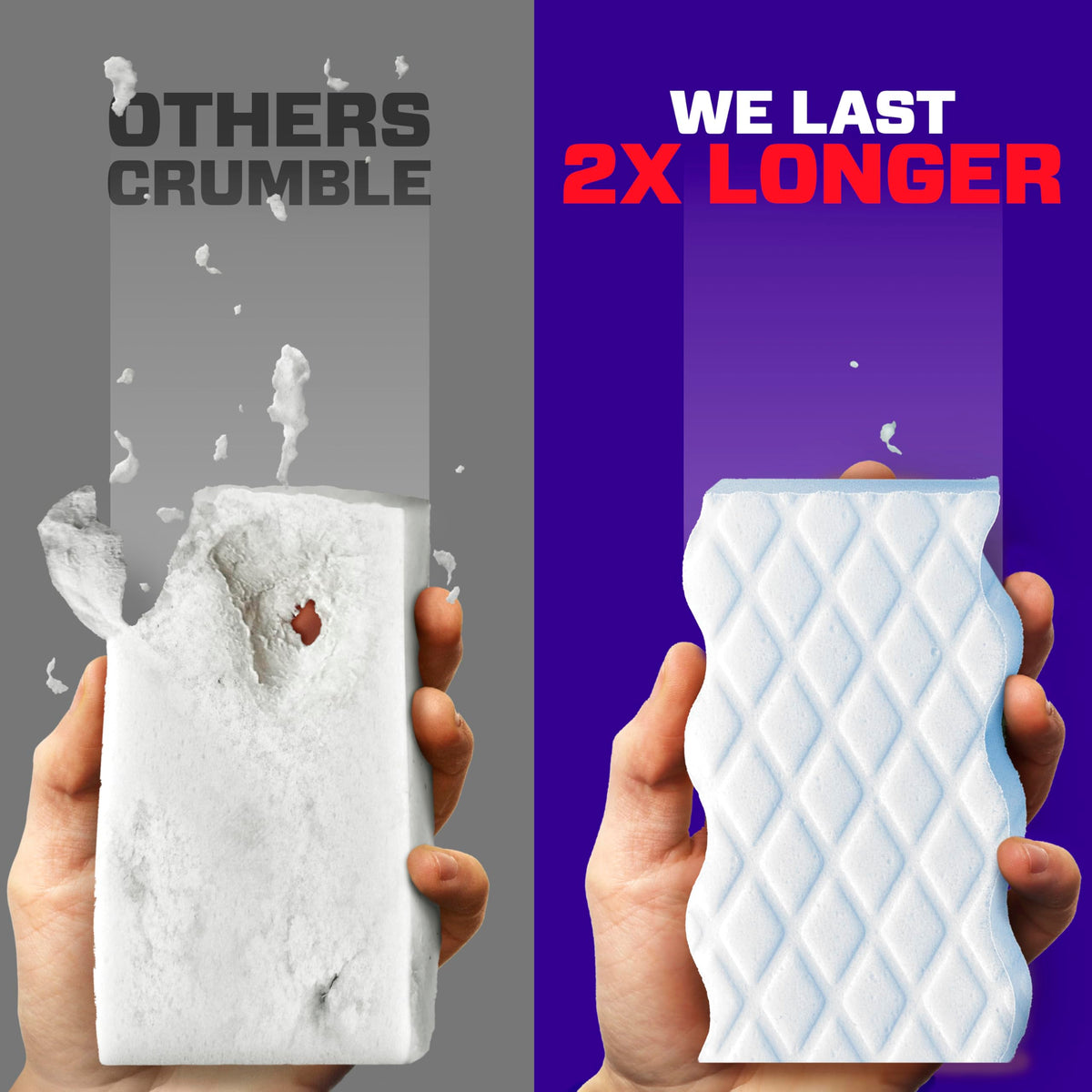 Mr. Clean Magic Eraser Sponge, All Purpose Cleaner, Cleaning Scrubber, Wall, Sneaker, Kitchen
