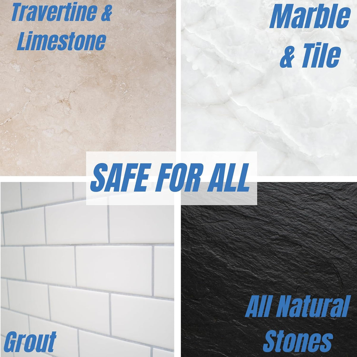 Natural Stone and Grout Penetrating Shower Sealer. Marble, Granite Travertine, Limestone. Protects