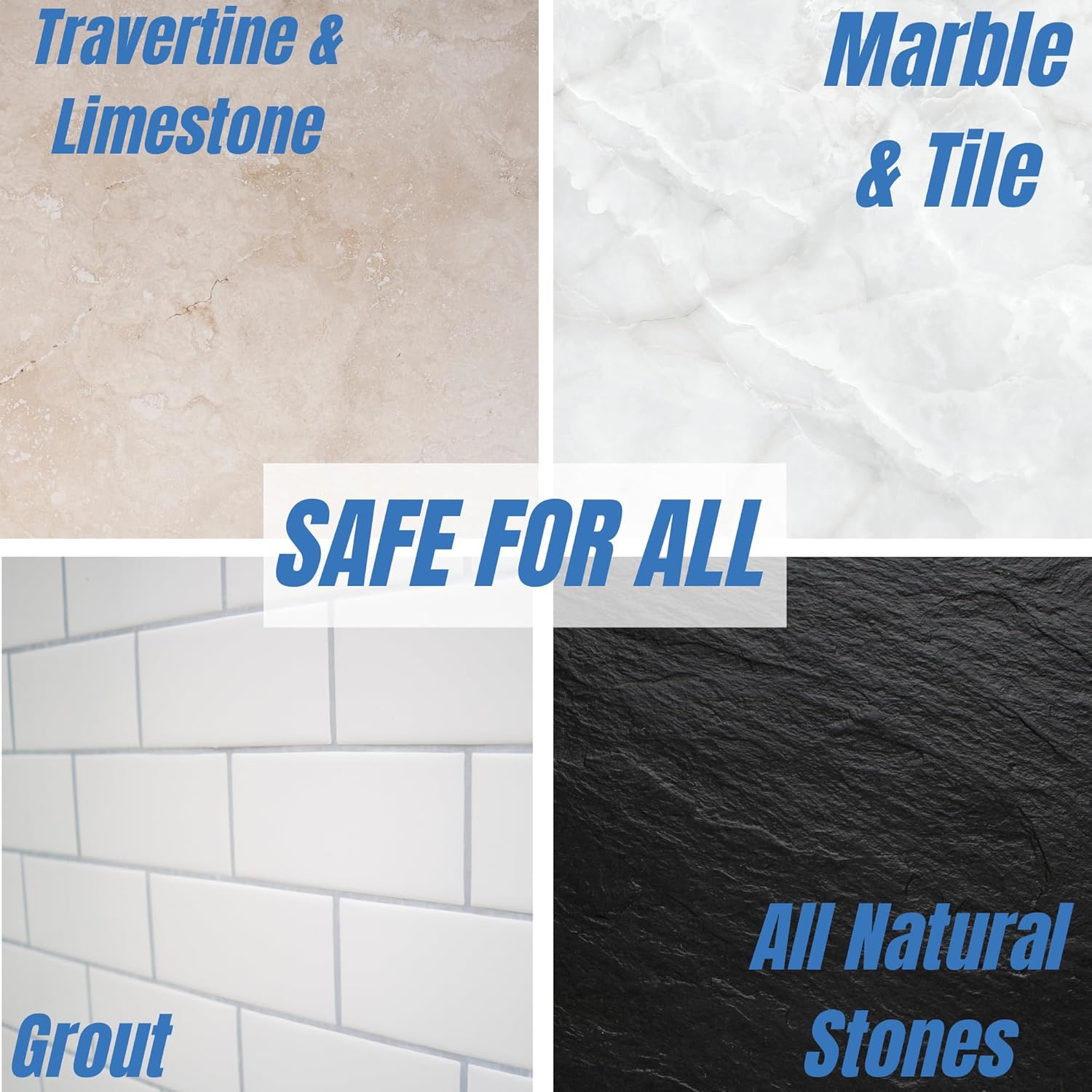 Natural Stone and Grout Penetrating Shower Sealer. Marble, Granite Travertine, Limestone. Protects
