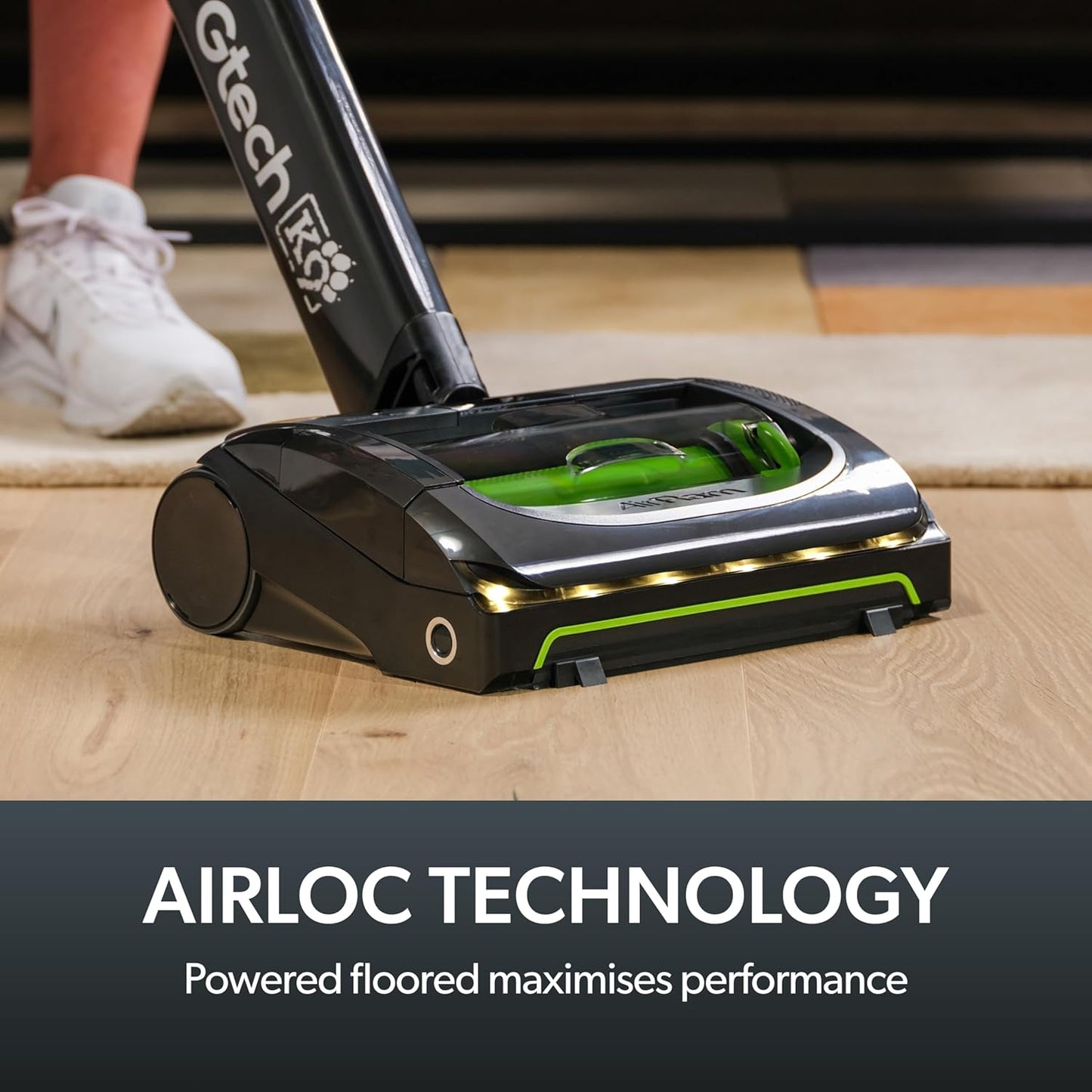 Gtech AirRam 2 K9 and Multi MK2 K9 Cordless Vacuum Cleaner Bundle - Includes The AirRam Upright and