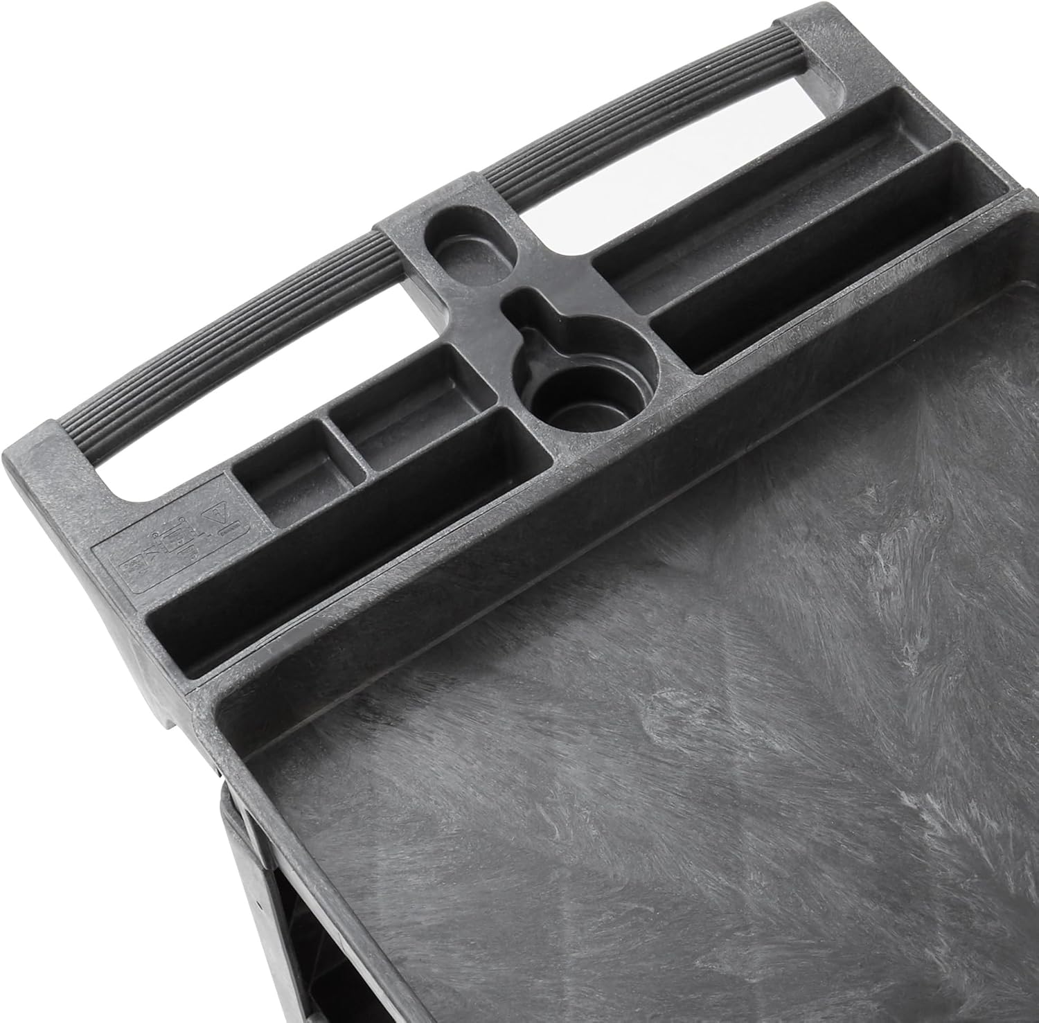 Dryser Utility Cart with Wheels, 46" x 25" Heavy Duty 550 lb. Capacity with Shelves - 2 Tier