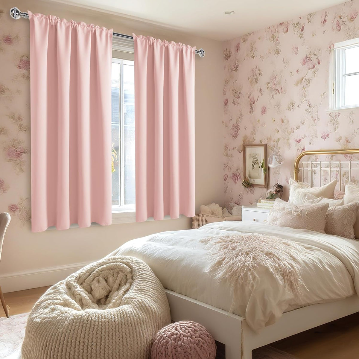 DWCN Blackout Curtains – Thermal Insulated, Energy Saving & Noise Reducing Bedroom and Living Room