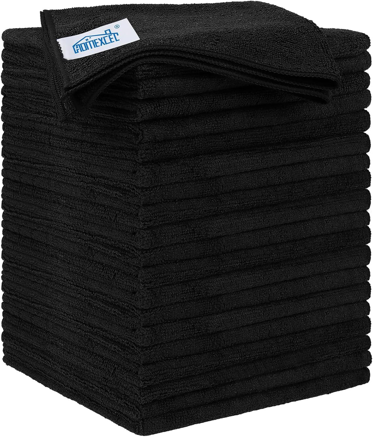 HOMEXCEL Microfiber Cleaning Cloth 20 Pack 11.5 x 11.5 inch Microfiber Towels for Cars Ultra