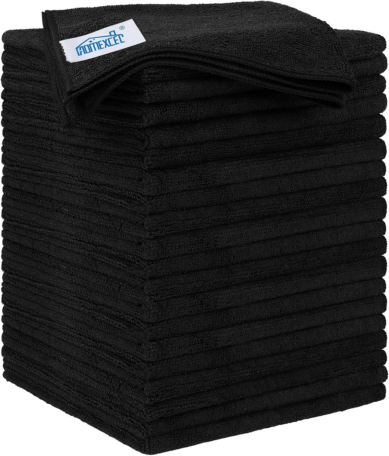 HOMEXCEL Microfiber Cleaning Cloth 20 Pack 11.5 x 11.5 inch Microfiber Towels for Cars Ultra