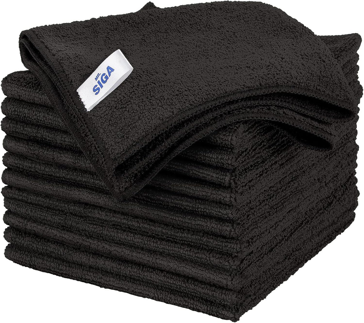 MR.SIGA Microfiber Cleaning Cloth, All-Purpose Microfiber Towels, Streak Free Cleaning Rags, Pack