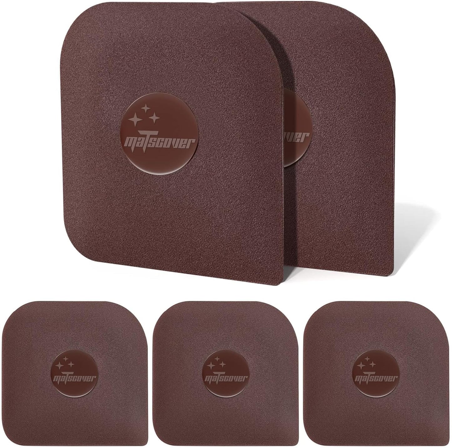 Pan Scraper, 5 Pcs Pot Scraper Plastic, Pot Scraper Non Scratch for Cast Iron, Pot and Pan