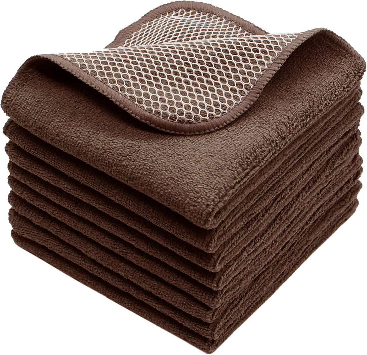 Microfiber Dish Cloths Fast Drying Kitchen Cleaning Cloth Dish Rags Dust Cloths Ultra Absorbent
