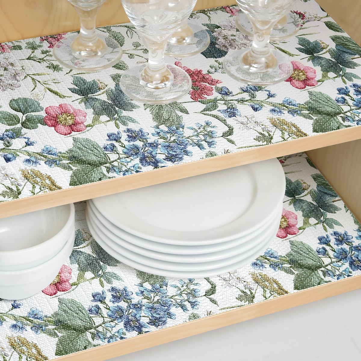 Shelf Liner for Kitchen Cabinets Non Adhesive Drawer Liner,Cabinet Liner for Shelves,Non Slip
