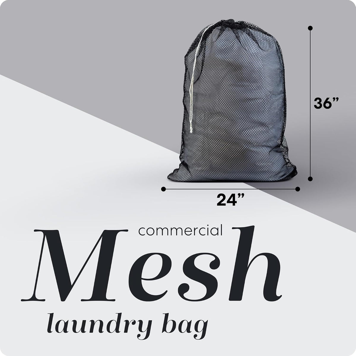 Handy Laundry Mesh XL Laundry Bag - Durable, Machine Washable with Secure Drawstring Closure