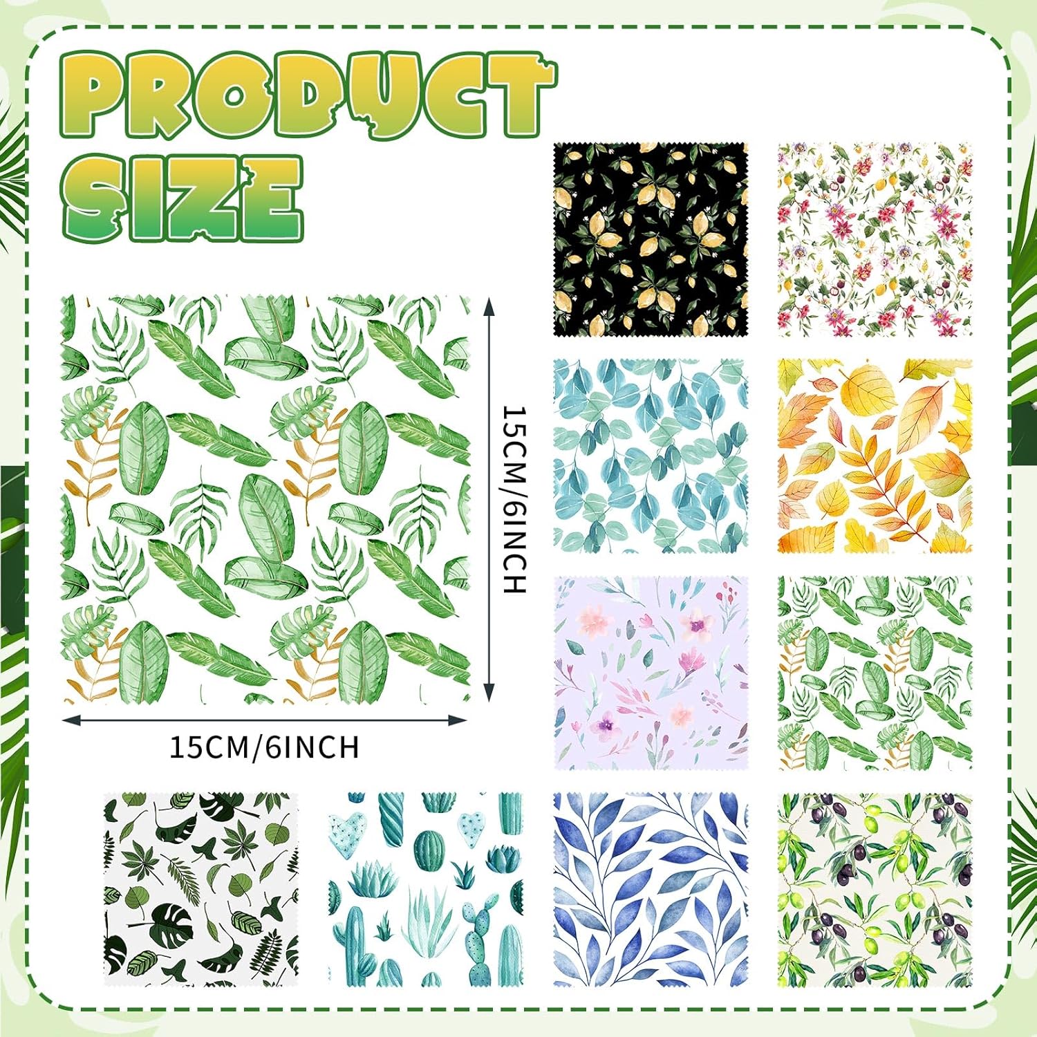 Sinmoe 20 Pcs Microfiber Cleaning Cloth for Glasses Plant Microfiber Cloth Soft Multicolor Glasses