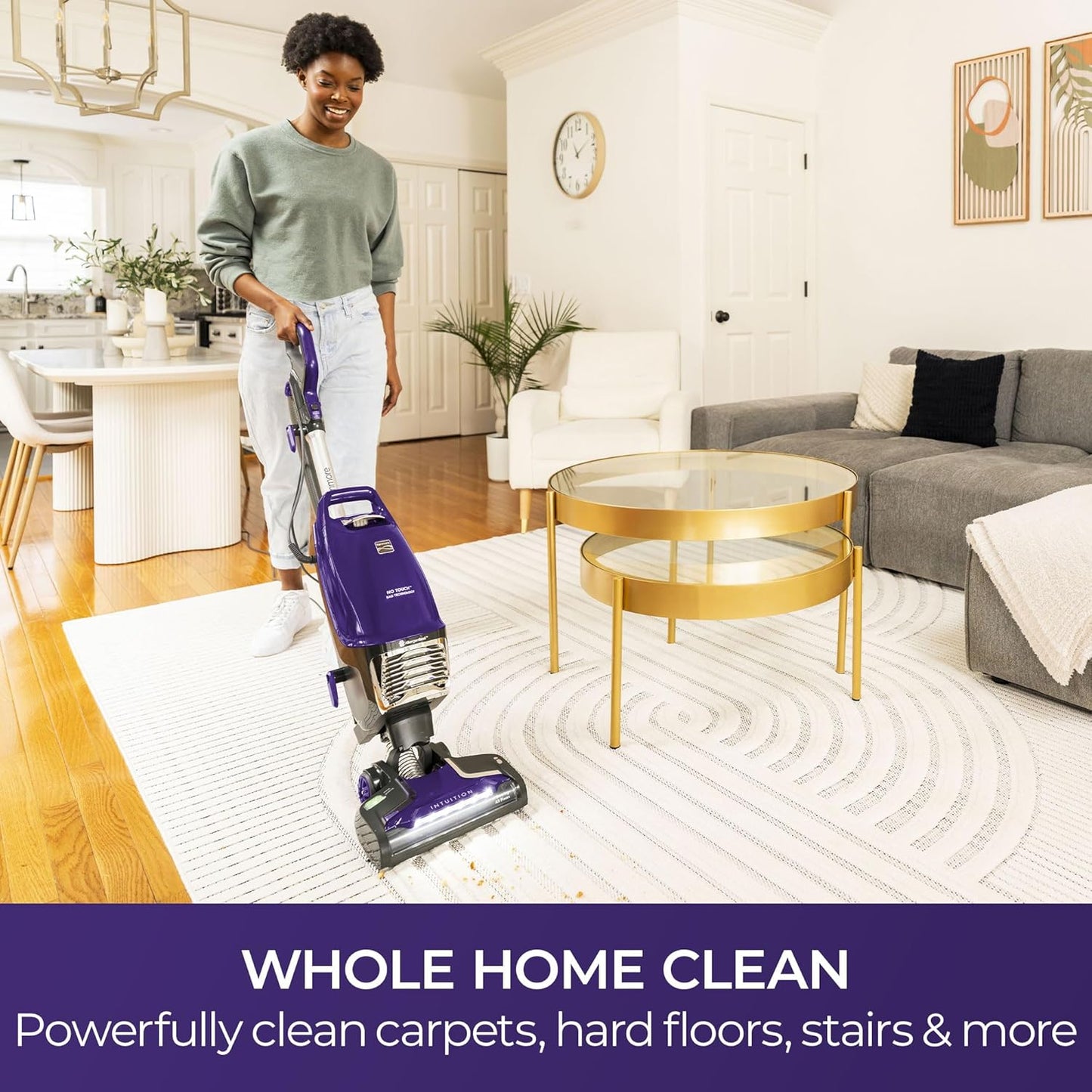 Kenmore BU4018 Intuition Bagged Upright Vacuum Lift-Up Carpet Cleaner 2-Motor Power Suction with