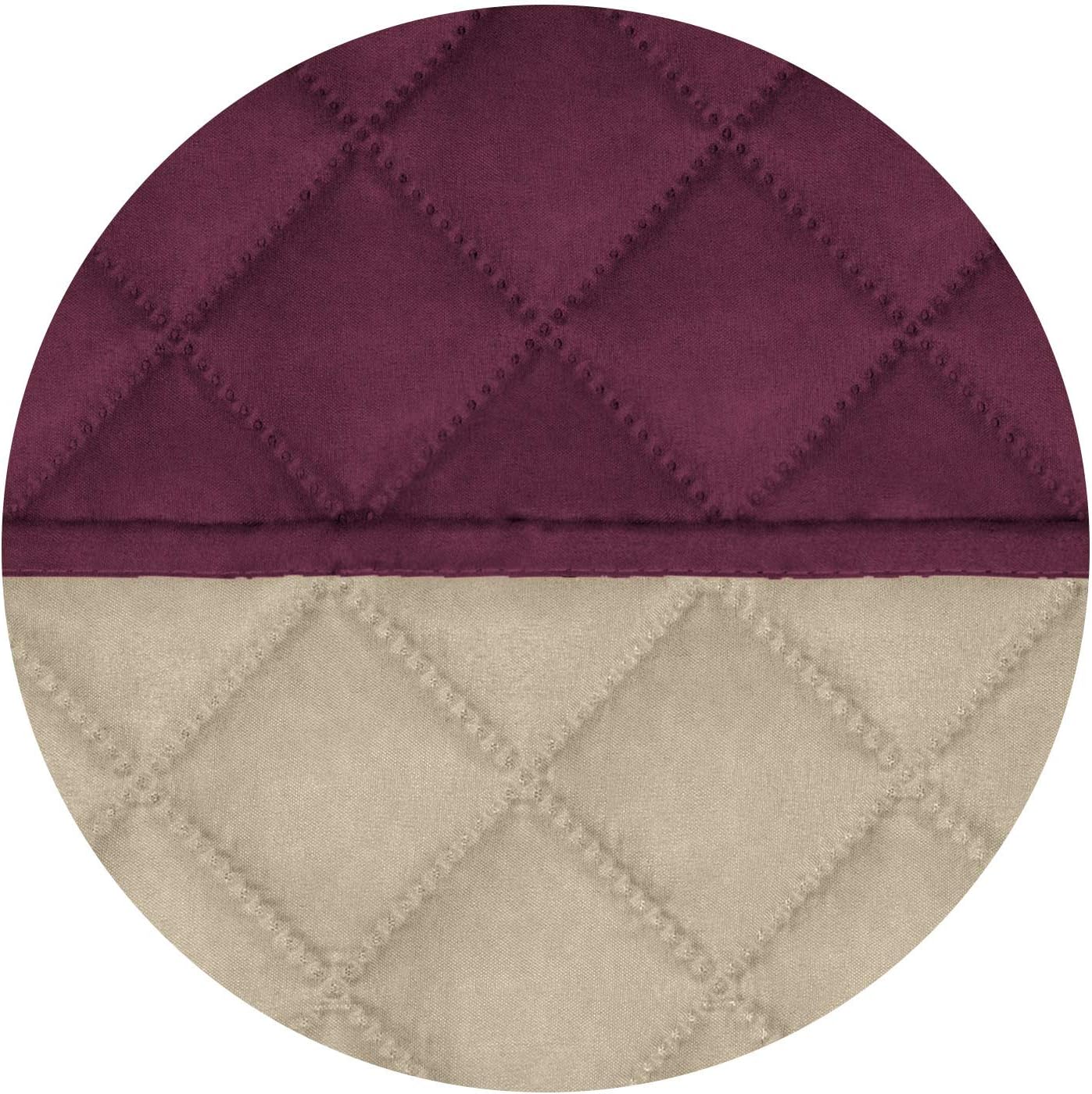 PureFit Reversible Quilted Sofa Cover, Water Resistant Slipcover Furniture Protector, Washable