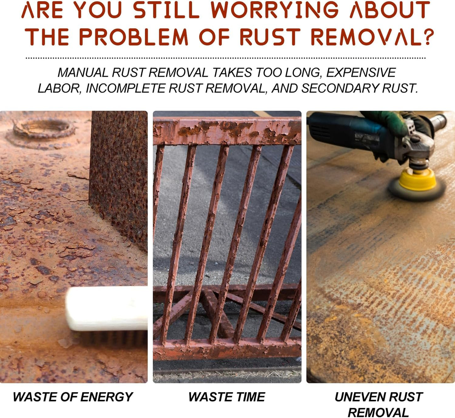 Water-Based Metallic Paint,Rust Removal Converter Metallic Paint,Rust Remover Converter for Metal