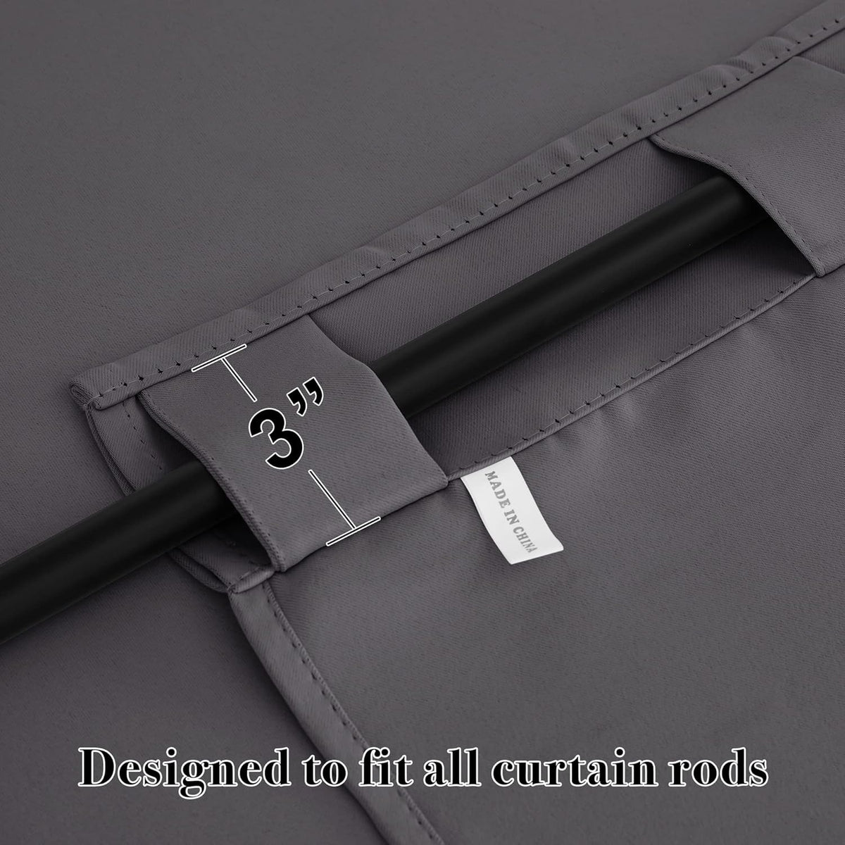 RYB HOME Bathroom Curtains Blackout - Thermal Insulating Privacy Small Window Curtains Short for