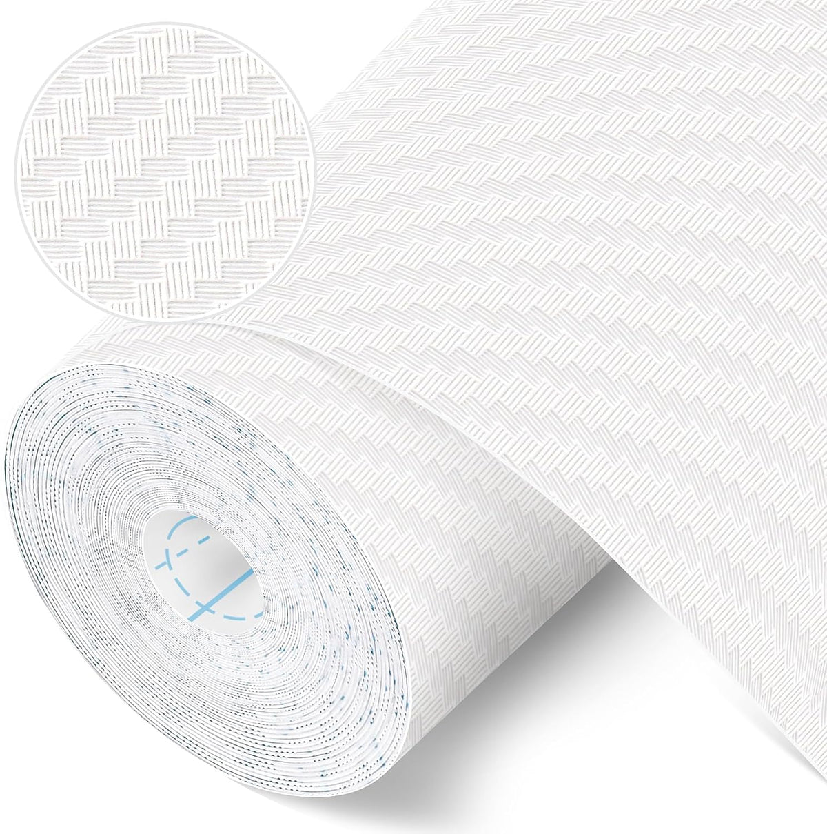 Self-Adhesive Shelf Liner Kitchen Liner, Waterproof Backed Paper Easy Peel and Stick Contact Liner
