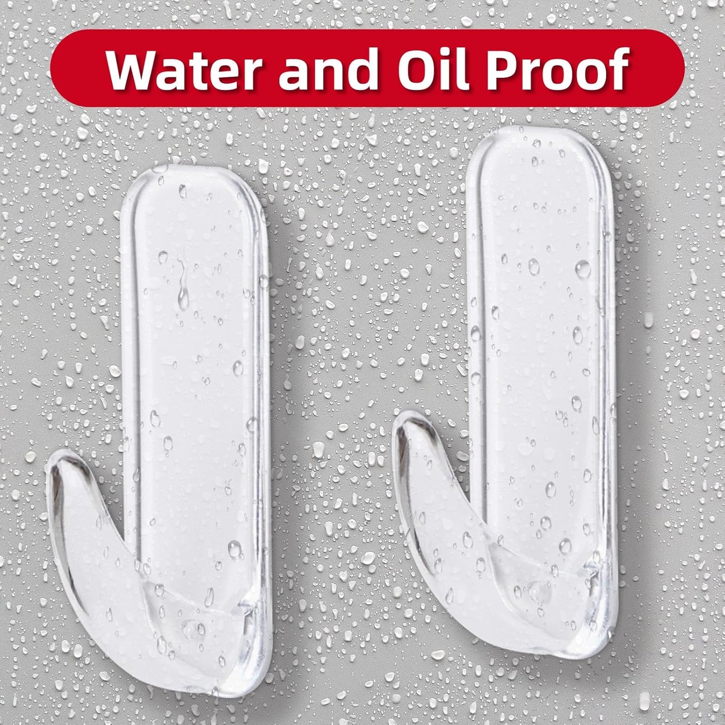 Wall Hooks for Hanging Heavy Duty, Large 12 Self Adhesive Wall with 16 Strips no Damage