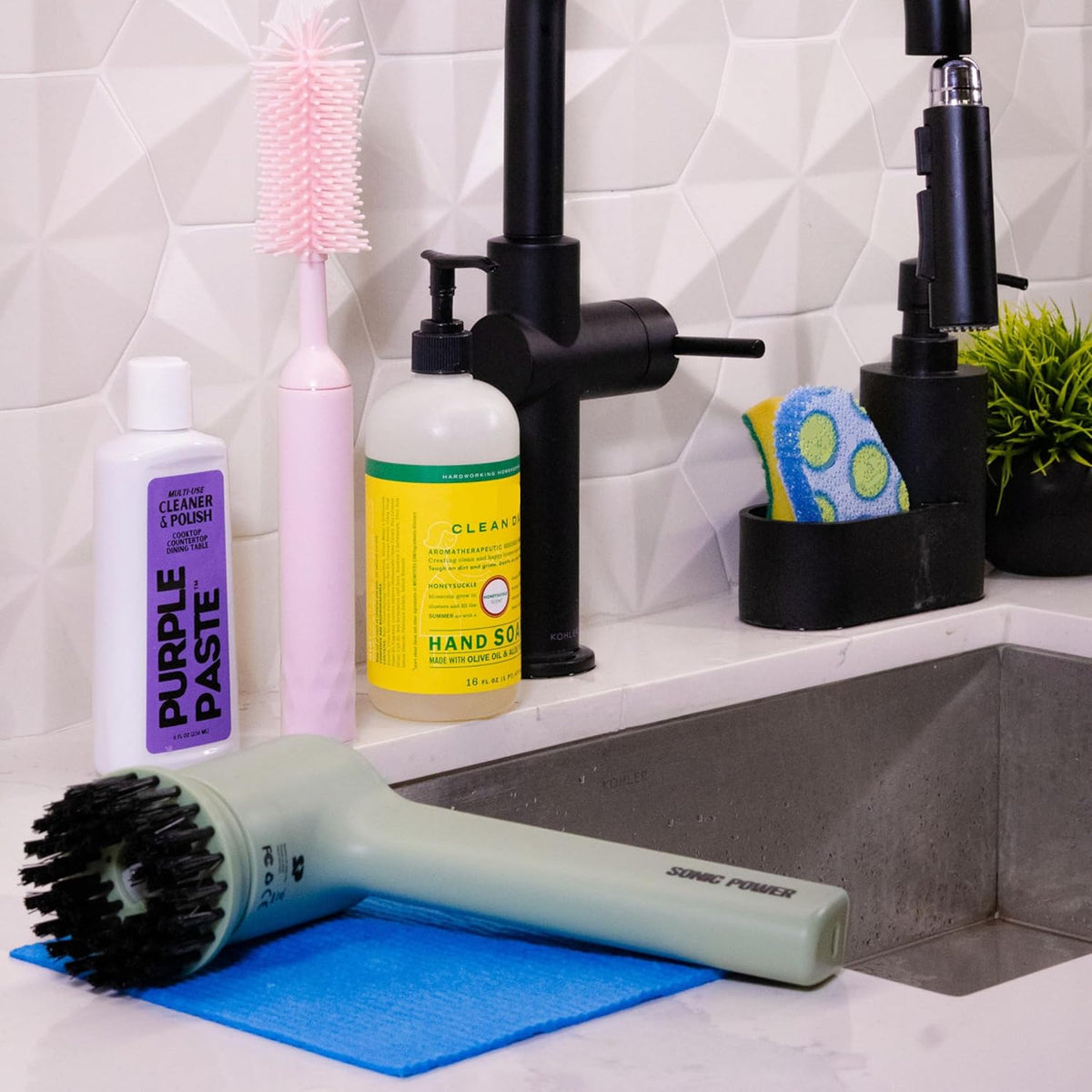Purple Paste All Purpose Cleaning & Polishing Paste – Tough Stain Remover for Kitchen, Bathroom