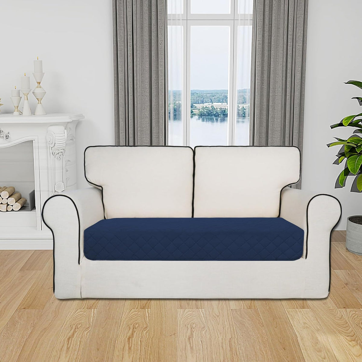 Easy-Going Sectional Couch Covers for Dogs L Shape Sofa Cover Reversible Sofa Slipcover Chaise