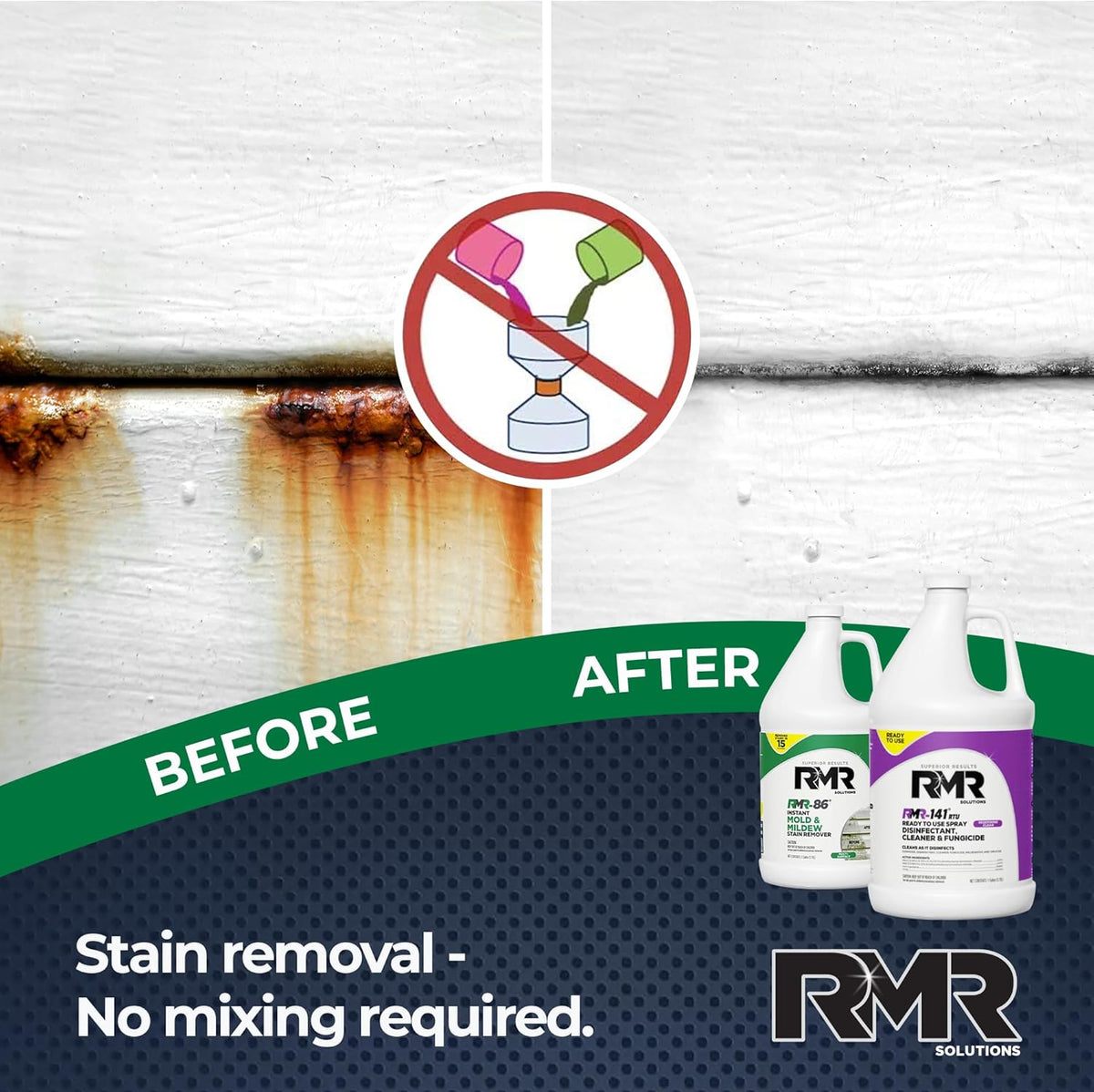 RMR Brands DIY Mold Remover Bundle - Complete Mold Killer & Stain Remover Bundle - Mold and Mildew