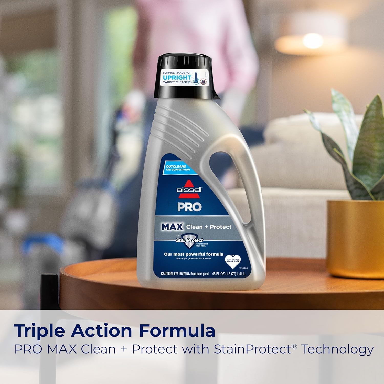 BISSELL TurboClean, Upright Carpet Cleaner, Pro Max Clean & Protect + Oxy Urine Eliminator Formula