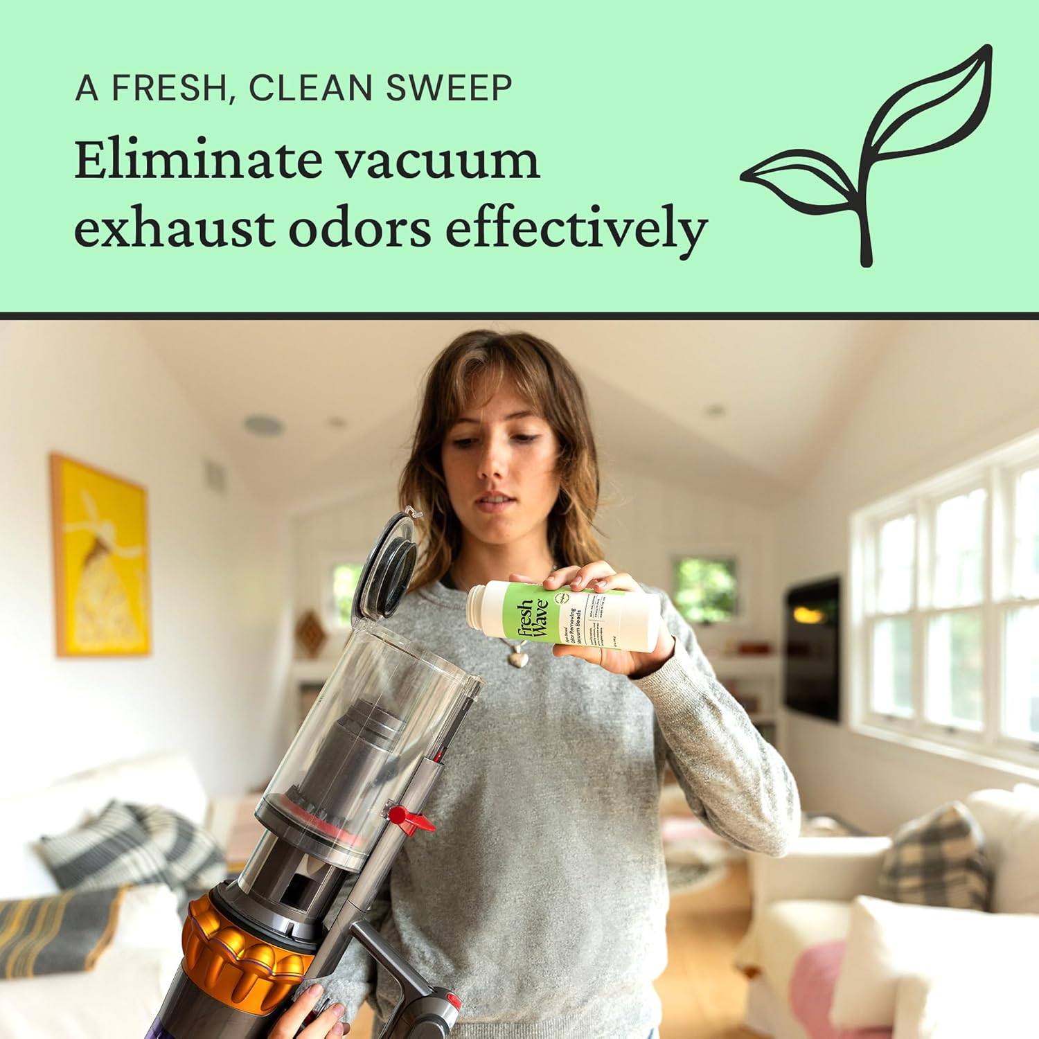Fresh Wave Vacuum Odor Eliminating & Deodorizer Beads, 5.25 oz. - Safer Odor Relief, Natural