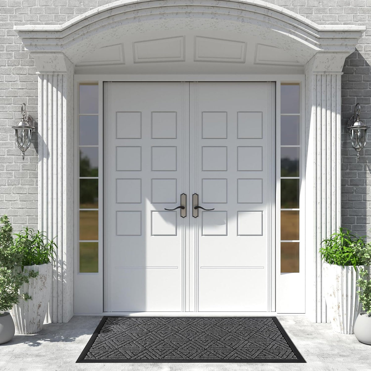 Yimobra Extra Large Door Mat 60x32, All-Weather Waterproof Non-Slip Welcome Matt Outdoor, Heavy