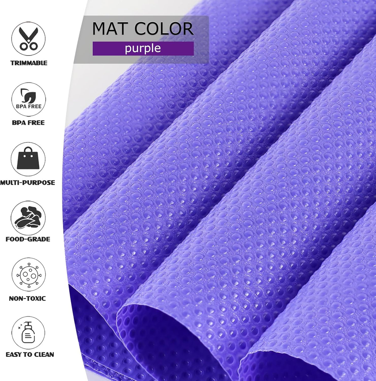 Daixer 20Pcs Refrigerator Liners, Washable Fridge Liner Shelf Mats Refrigerator Pads for Cupboard