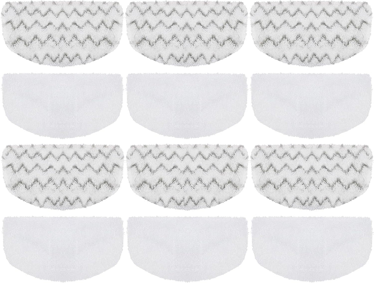 12 Pack Steam Mop Replacement Pads Compatible with Bissell Powerfresh Steam Mop 1940 1806 1544 2075