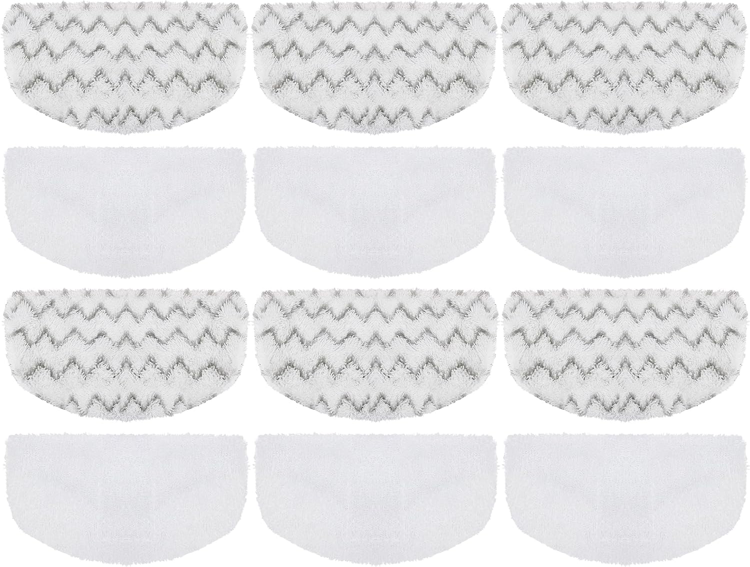 12 Pack Steam Mop Replacement Pads Compatible with Bissell Powerfresh Steam Mop 1940 1806 1544 2075