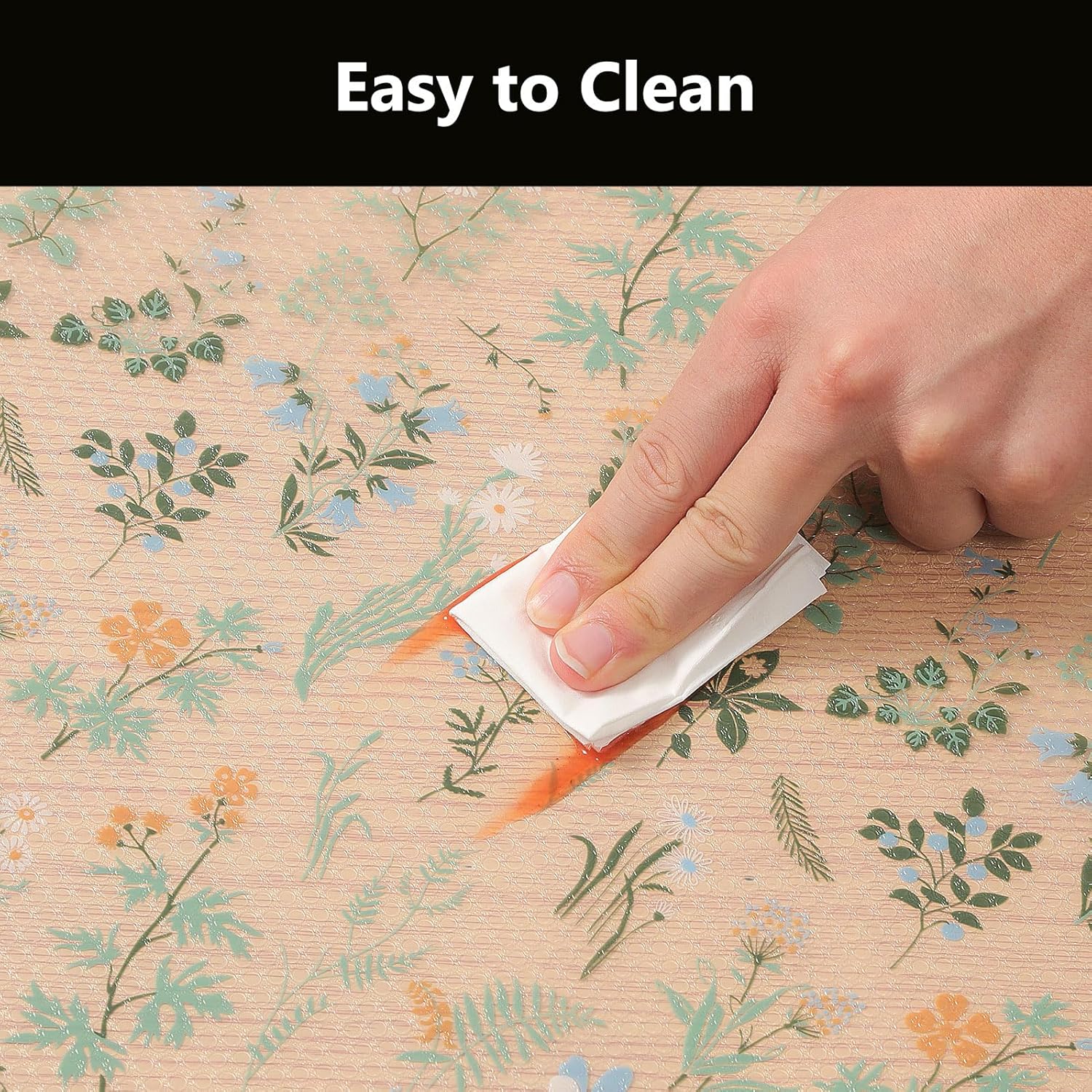 INNOLITES Shelf Liners for Kitchen Cabinets – Drawer Liner Waterproof & Oil-Proof, Non-Adhesive EVA