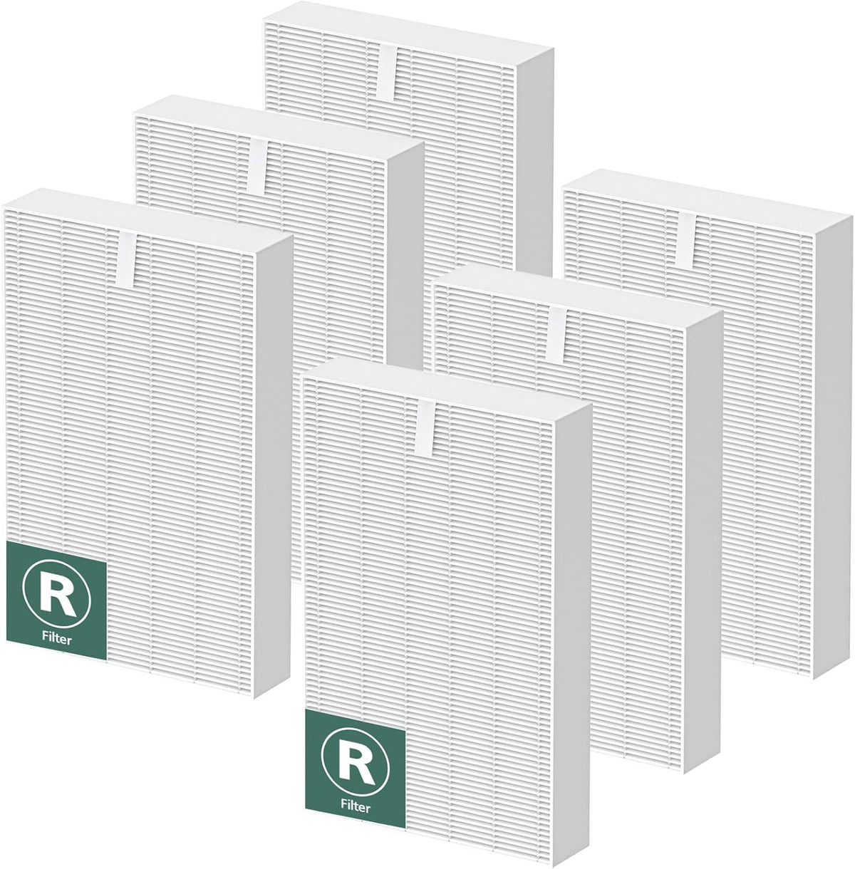 HPA300 HEPA Air Purifier Filter R for Honeywell Air Purifier HPA100/200/300 and 5000 Series, 6 Pack
