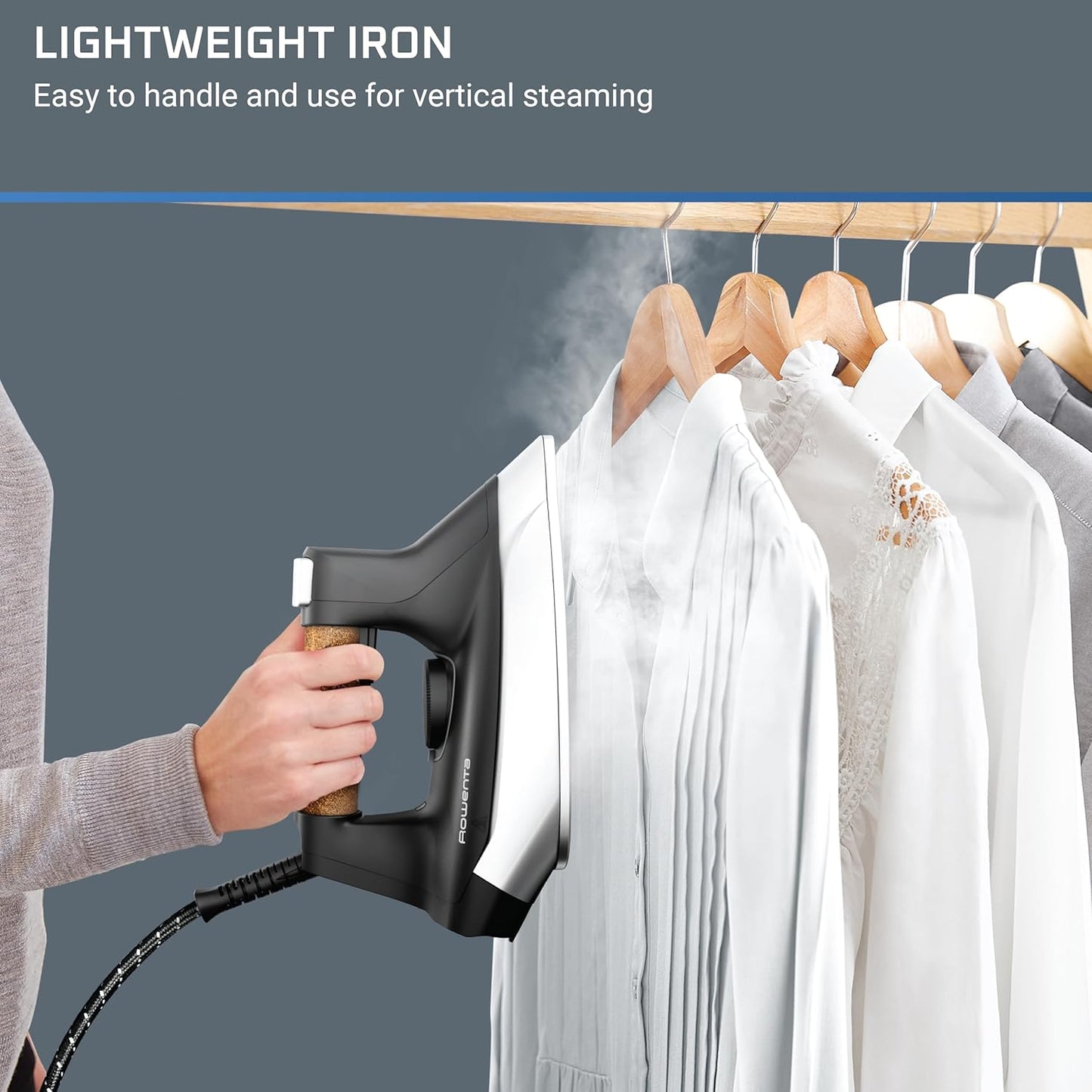 Rowenta, Iron, Ultimate Steam Pro Stainless Steel Soleplate Professional Steam Station for Clothes