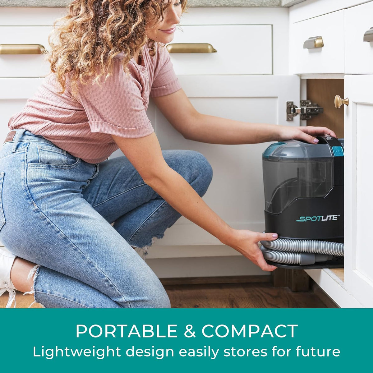 Kenmore KW2001.01 Upgrade SpotLite Portable Carpet Spot Cleaner & Pet Stain Remover, 17Kpa Powerful