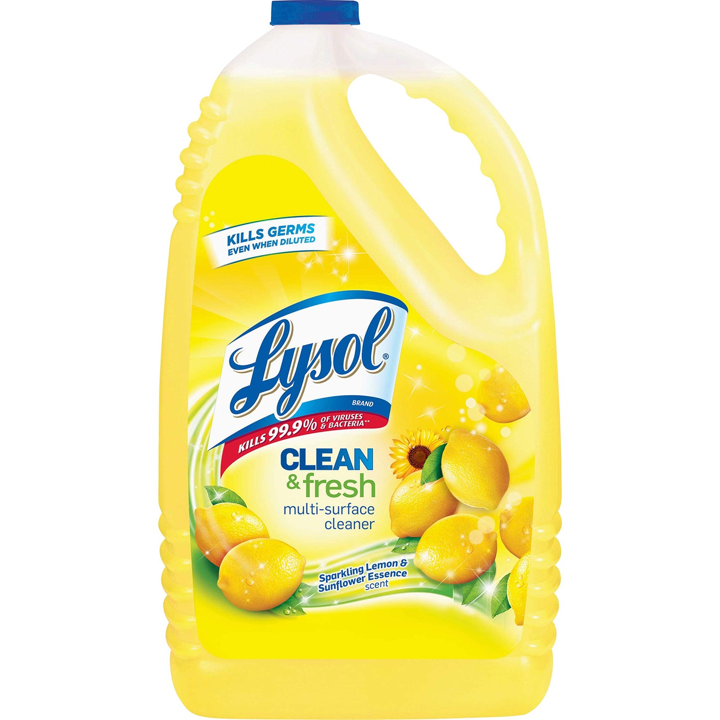 Lysol Multi-Surface Cleaner, Sanitizing and Disinfecting Pour, to Clean and Deodorize, Sparkling