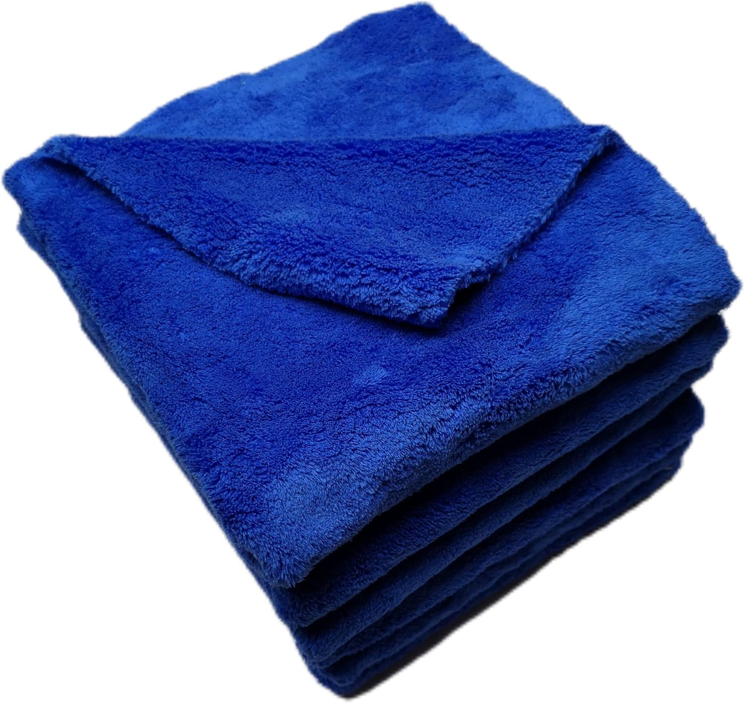 Plush Edgeless Microfiber Towel for Car, Soft Drying Wash Detailing Buffing Polishing Towel, 530